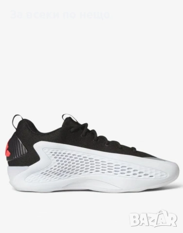 ADIDAS Anthony Edwards 1 Low Trainers Black Мъжки Маратонки👟Мъжки Спортни Обувки Код P2662