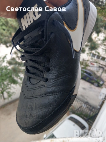 Стоножки Nike Tiempo 42нм. 26,5см., снимка 3 - Спортни обувки - 54745442