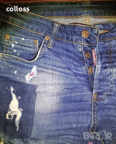 DSQUARED2 - оригинални къси панталони XS, снимка 2 - Къси панталони - 54647272