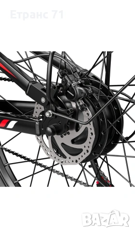 Електрическо колело RANDRIDE YG90A 1000W, снимка 4 - Велосипеди - 55085118