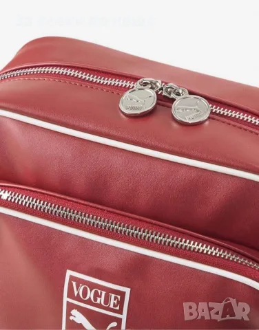 PUMA x Vogue Flight Bag Red Червена Чанта С Дълга Дръжка За През Рамо Код P2904, снимка 4 - Чанти - 55510037