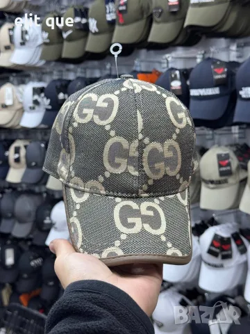 шапка с козирка Hermes polo Hugo boss Gucci , снимка 13 - Шапки - 55415141