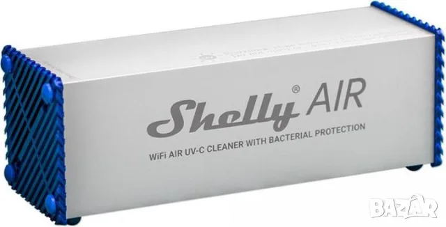 Shelly Air въздухопречиствател с UV-C, снимка 2 - Друга електроника - 55333479