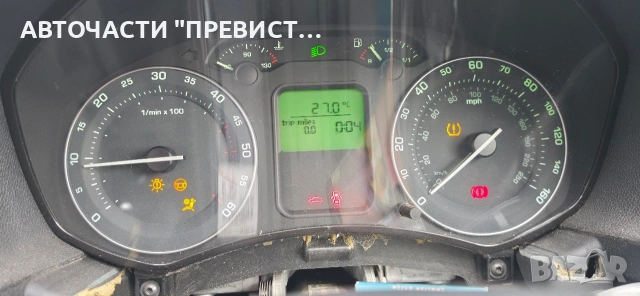 Шкода Октавия 2 1.9тди 105кс Skoda Octavia 1.9tdi na chasti, снимка 9 - Автомобили и джипове - 55002255