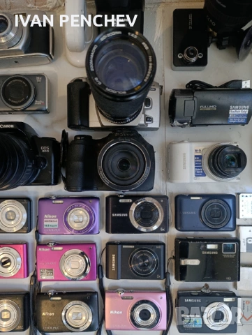 Продавам фотоапарат и видеокамери