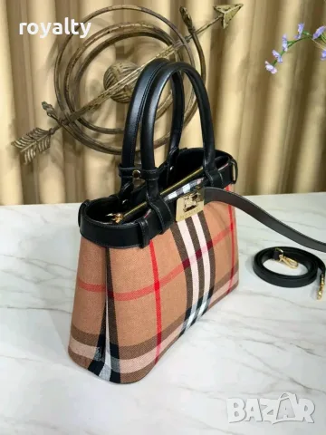 Burberry Нова Стилна Дамска Чанта Различни Цветове , снимка 6 - Чанти - 55640301