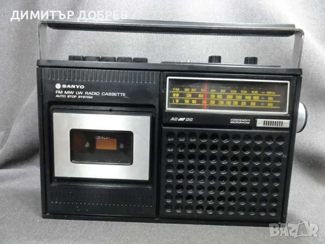 СТАР РЕТРО ТРАНЗИСТОР РАДИО КАСЕТОФОН SANYO M2420LE, снимка 7 - Радиокасетофони, транзистори - 55342570