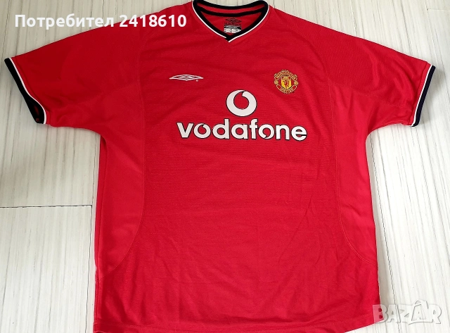 Umbro Sportwool Man United 99 / 20 Mens Size L  ОРИГИНАЛ! Мъжка Тениска!, снимка 7 - Тениски - 54398891