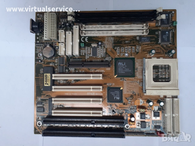 Дъна Socket7: ALI S7AX, TX439, Acorp 5VIA77, , снимка 2 - Дънни платки - 54389322