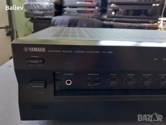 YAMAHA AX-496 Stereo Amplifier , снимка 7 - Ресийвъри, усилватели, смесителни пултове - 55016634