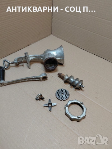 Соц Стара Месомелачка 2.250кг. НОМЕР 552., снимка 7 - Антикварни и старинни предмети - 54323466