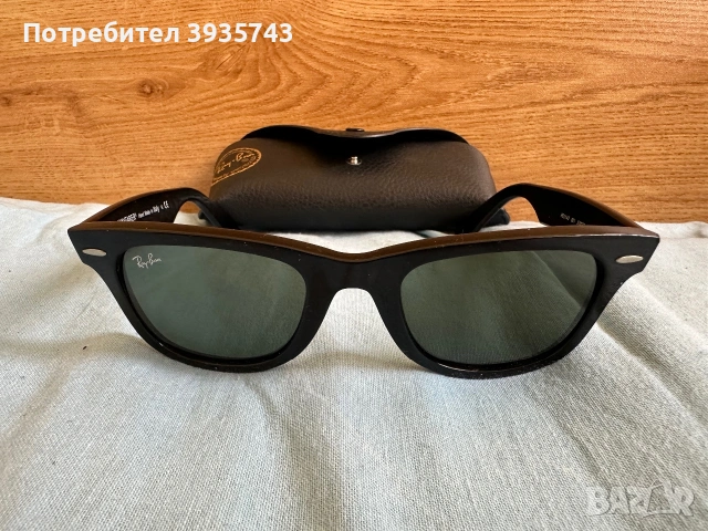 Ray ban wayfarer Italy , снимка 2 - Слънчеви и диоптрични очила - 55275861