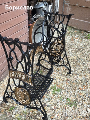 Метални крака от шевна машина Ексела, снимка 2 - Шевни машини - 54316537