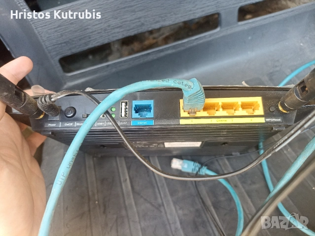 Двулентов безжичен рутер за интернет (Wi-Fi Router), снимка 4 - Рутери - 55034727