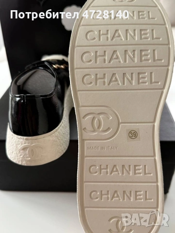 Дамски маратонки Chanel размер 39 , снимка 3 - Маратонки - 54479394