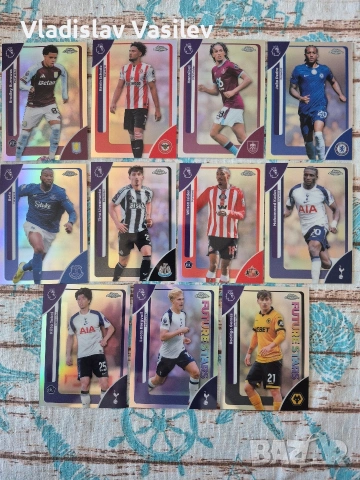 Topps Chrome EPL 25/26 - Base and Inserts Update 21.04, снимка 5 - Колекции - 53829173