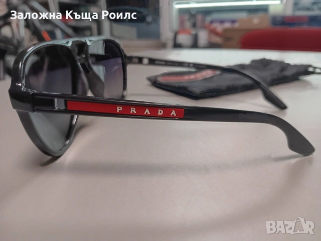 Слънчеви очила Prada Linea Rossa SPS 06W, снимка 4 - Слънчеви и диоптрични очила - 54976573
