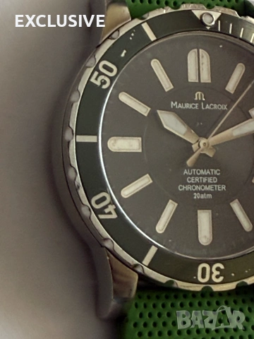 Швейцарски часовник Maurice Lacroix  Chronometer limited  , снимка 8 - Мъжки - 45953862