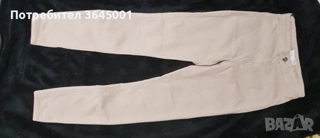Дамски бежов панталон,еластичен мек деним "Sinsay",размер М / НОВ