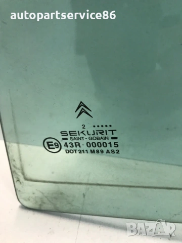 Стъкло задна лява врата за Citroen Xsara Picasso (2003) 43R-001142, снимка 2 - Части - 54551996
