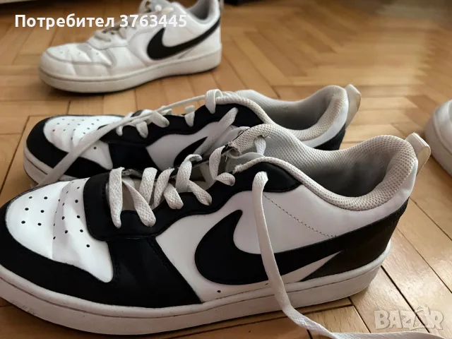 Nike обуквки с черно и бяло, снимка 2 - Маратонки - 55363418
