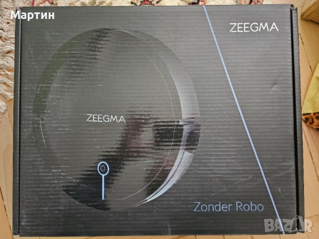 Прахосмукачка робот Zeegma Zonder Robo с мокро почистване, снимка 2 - Прахосмукачки - 54942939