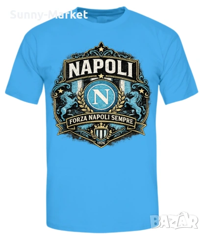 Тениска NAPOLI , мъжки дамски и детски футболни тенсики модели и размери 