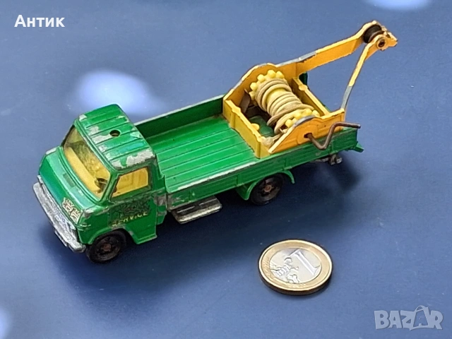 Старо Метално Камионче Влекач Made in Germany, снимка 2 - Колекции - 54847566