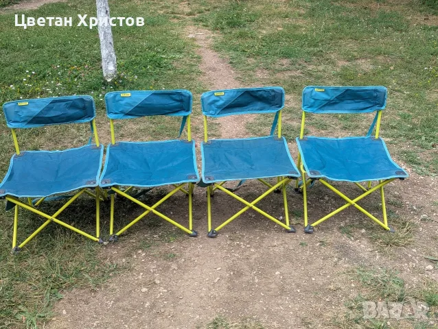 Сгъваеми къмпинг столове 4бр.