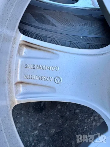 Комплект джанти с гуми за Mercedes GLC 5x112 18, снимка 11 - Гуми и джанти - 55685216