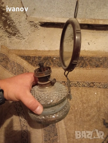 Старинна газова лампа , снимка 2 - Антикварни и старинни предмети - 55162620