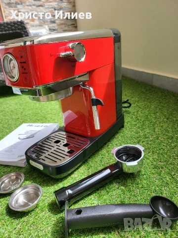 Кафемашина с ръкохватка Ariete ESPRESSO SLIM MODERNA 1381, снимка 9 - Кафемашини - 54759934