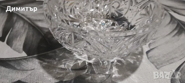 Продавам кристална купа, снимка 4 - Други - 55365764