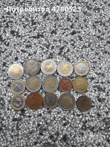 Редки монети по избор (всичко е на снимката)