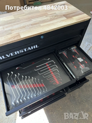 Професионална количка с инструменти SILVERSTAHL, снимка 6 - Куфари с инструменти - 55449620