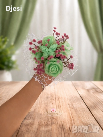 Букетче с ароматни соеви свещи, снимка 6 - Декорация за дома - 54077082