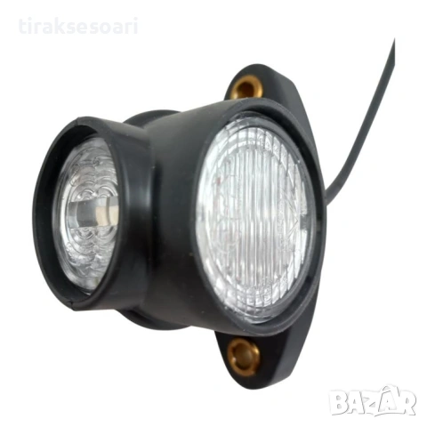 LED габарити тип рогче 12V-24V – комплект 2 броя за камион, ремарке, бус, снимка 3 - Аксесоари и консумативи - 53990874