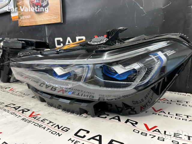 Фар фарове LASER ляв и десен BMW X7 G07 Laser far farove БМВ Х7 Г07 Лазер, снимка 11 - Части - 55239310