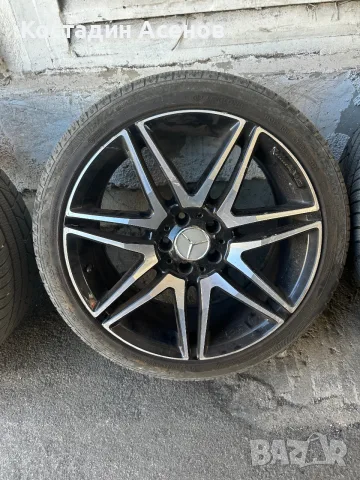 Продавам комплект 19” AMG джанти+ гуми дот 25 , снимка 4 - Гуми и джанти - 55482410