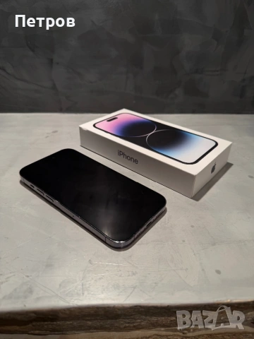 КАТО ЧИСТО НОВ Iphone 14 Pro 256 GB Deep Purple , снимка 6 - Apple iPhone - 54465648