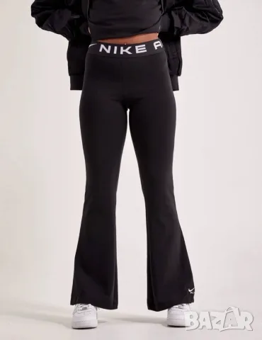 nike air high-waisted flared leggins 