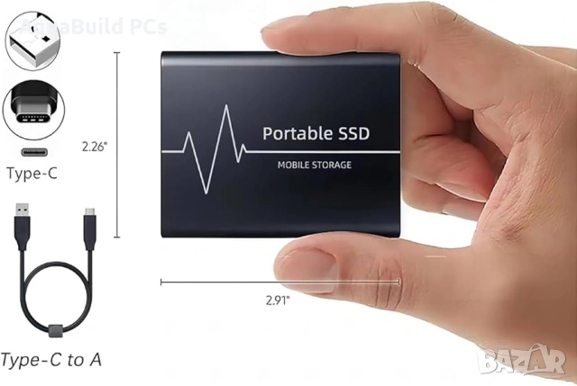 Portable SSD 2Tb, снимка 3 - Външни хард дискове - 54460356