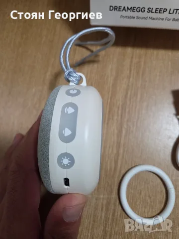 Dreamegg Sleep Lite D11, преносима машина за бял шум за бебета, която включва 21 успокояващи звука, снимка 2 - Други - 55449742