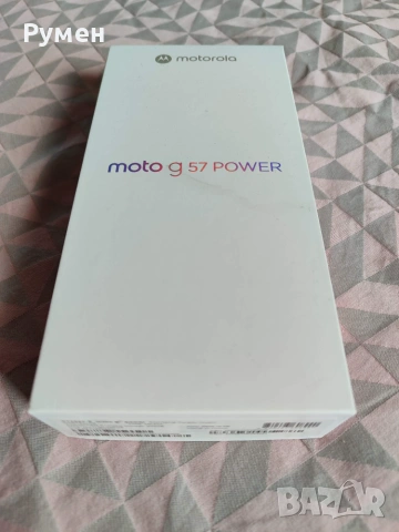 НОВ! Motorola G57 Power 5G 256GB 12RAM Cyan, снимка 3 - Motorola - 54980002