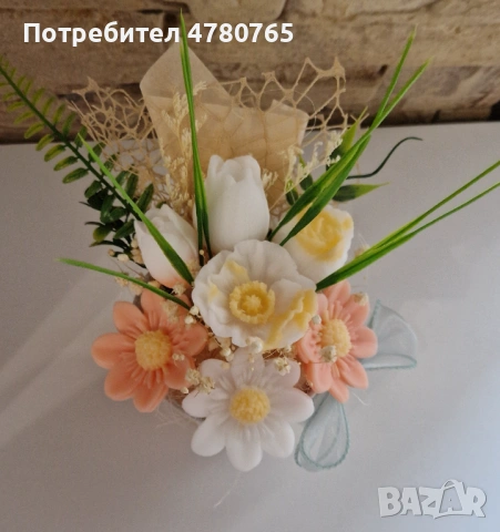 Ароматни сапунени цветя , снимка 8 - Декорация за дома - 54010594