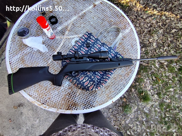 Испанска въздушна пушка Gamo Swarn Magnum 3 gen 45 джаула с оптика 3х9х40 , снимка 2 - Въздушно оръжие - 54099328