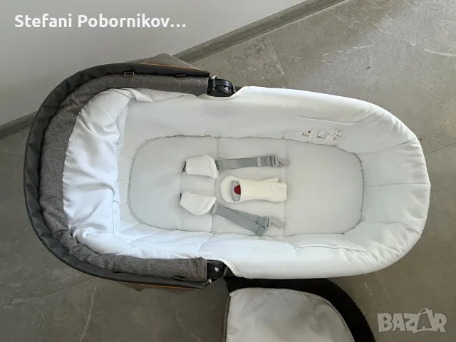 Кош за новородено Peg Perego Navetta Elite с комплект за сигурност Kit Auto, снимка 4 - Детски колички - 55470353