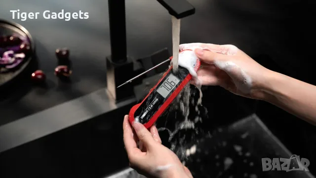 Дигитален термометър за месо ThermoMaven F1, 0.7 сек., IP67, с подсветка, снимка 5 - Аксесоари за кухня - 55596062