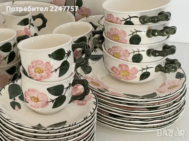 Професионален комплект Villeroy & Boch "Wildrose" – 92 части, снимка 10 - Сервизи - 55439281