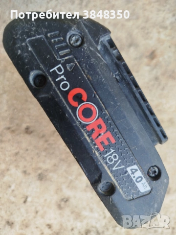 Батерия BOSCH  Pro COORE 18 V  4 A  -за  ремонт, снимка 10 - Винтоверти - 54812302
